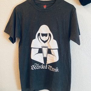 The Bearded Monk Craft Brewery Graphic Tee Small